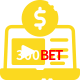 O Cassino 300BET também oferece apostas esportivas virtuais!